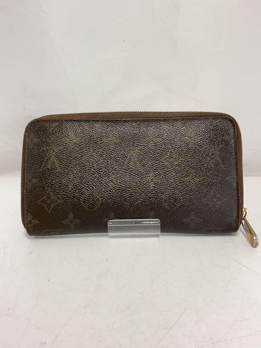 LOUIS VUITTON◇ジッピー・オーガナイザー_モノグラム_BRW/PVC LOUIS VUITTON◇ジッピー・オーガナイザー_モノグラム_BRW/PVC