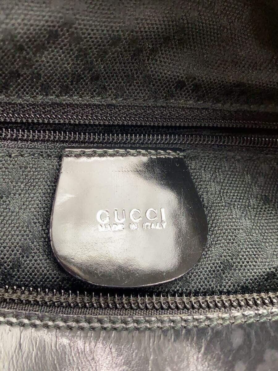 GUCCI◆バンブーハンドバッグ/ナイロン/BLK/000.2214.0531_画像5