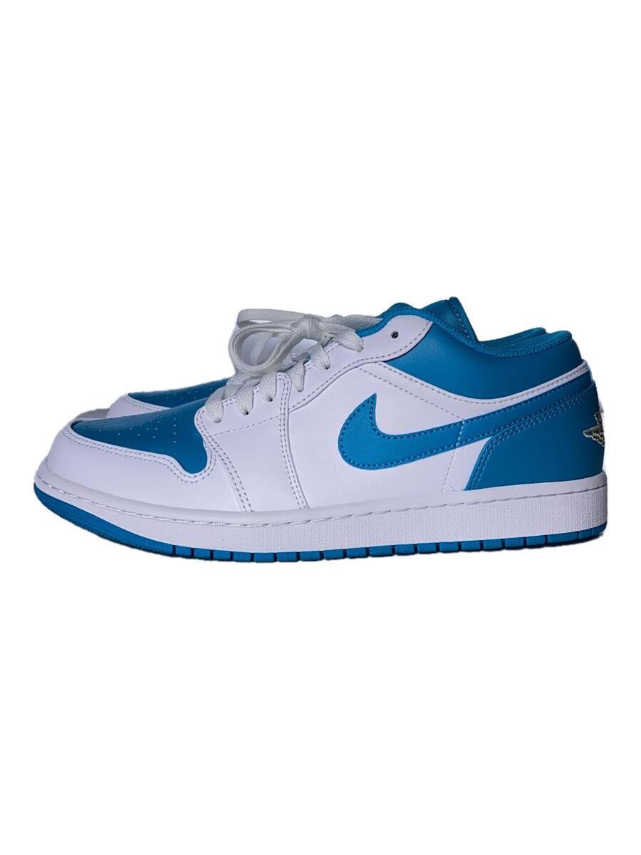 NIKE◆AIR JORDAN 1 LOW/ローカットスニーカー/27.5cm/WHT/553558-174_画像1