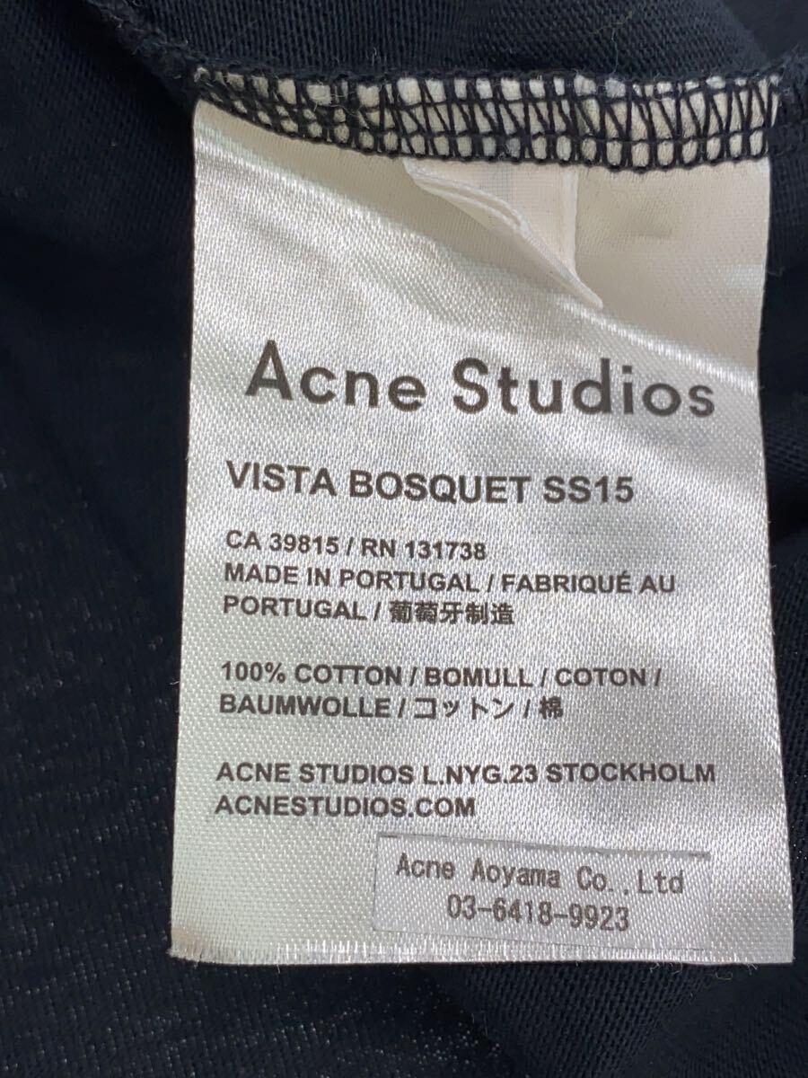 Acne Studios(Acne)◆Tシャツ/XS/コットン/BLK/プリント/VISTA BOSQUET SS15_画像5