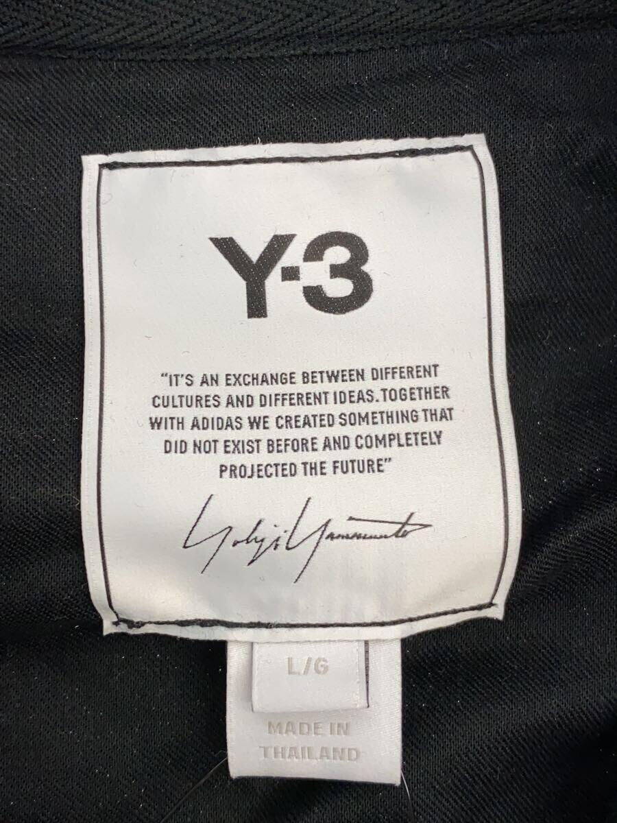 Y-3◆パーカー/L/コットン/BLK/GV4172_画像3