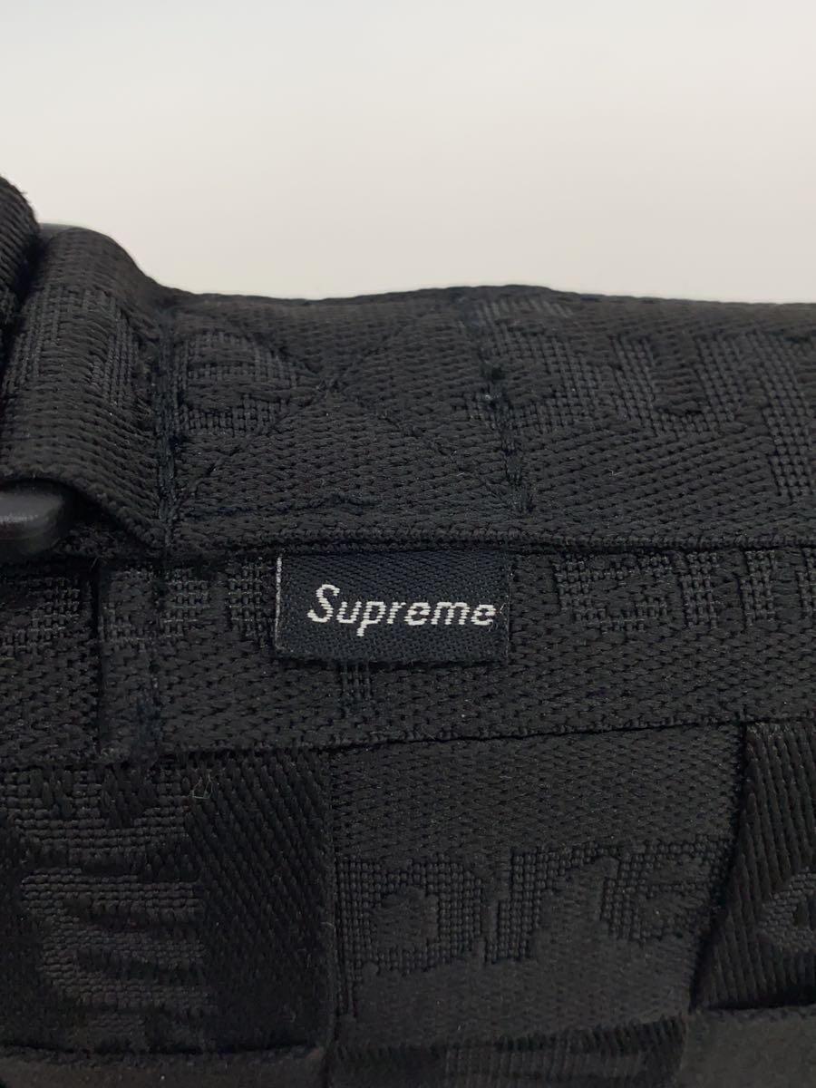 Supreme◆23SS/Shoulder Bag Black/ショルダーバッグ/ポリエステル/ブラック/総柄_画像5