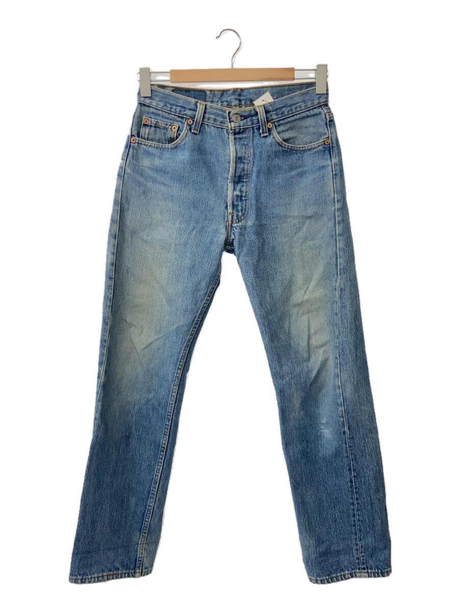 Levi’s◆ボトム/30/コットン/IDG/501-0115/80s/USA制/ボタン裏522_画像1