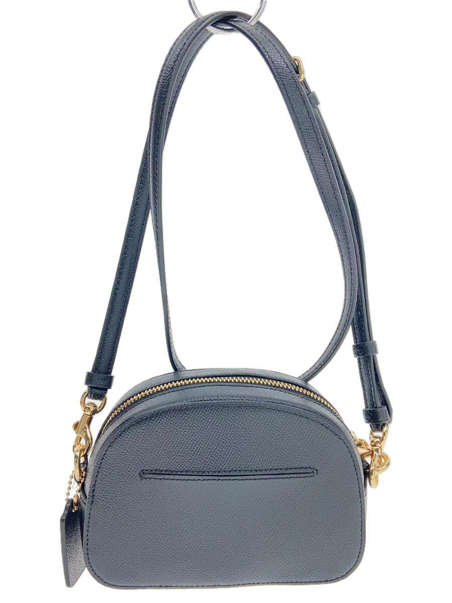 COACH◆ショルダーバッグ/レザー/BLK/97561_画像3