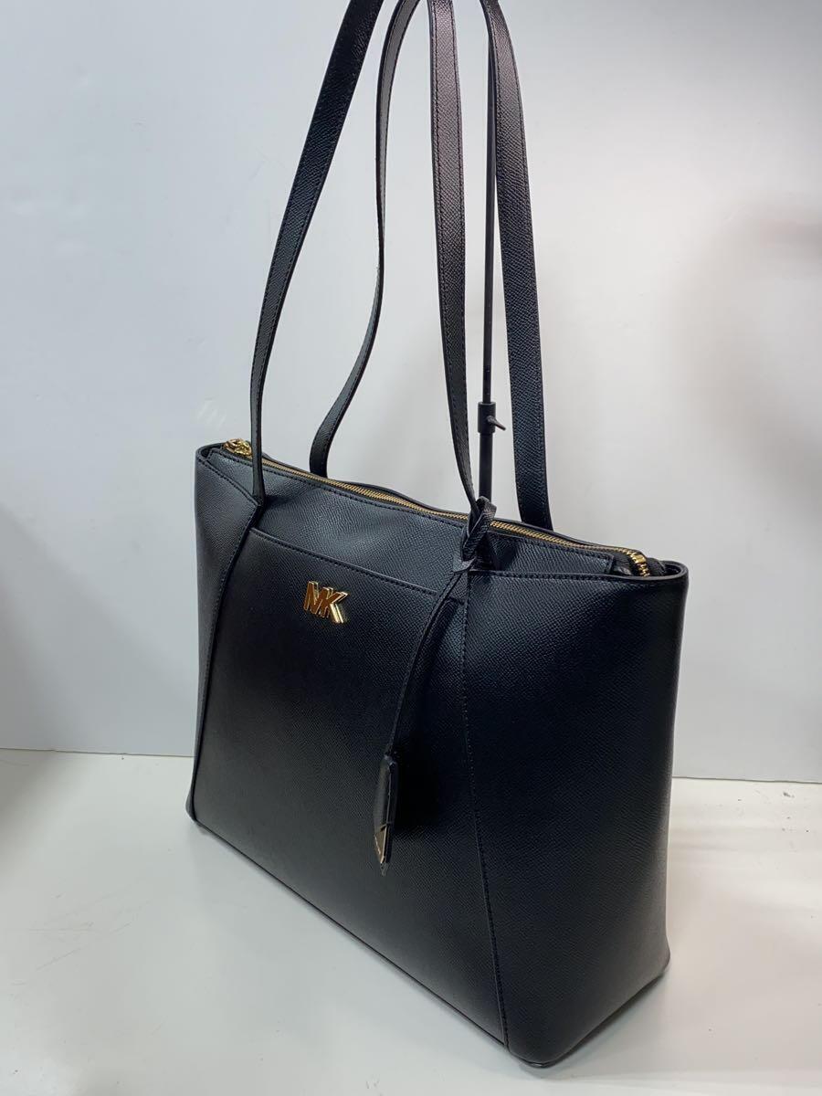 MICHAEL KORS◆トートバッグ/-/BLK/無地/30S8GN2T2L_画像2