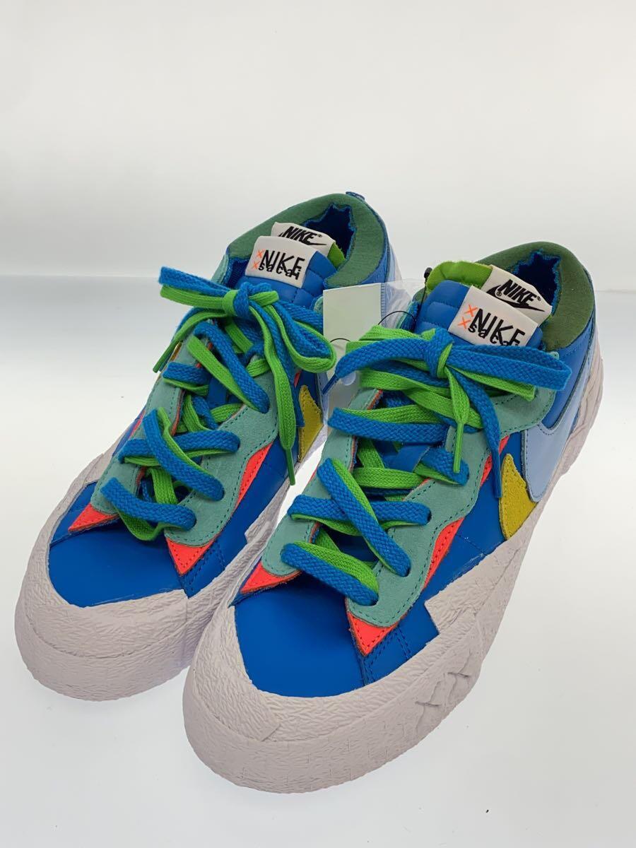 NIKE◆SACAI X KAWS X BLAZER LOW_SACAI X KAWS ブレーザー LOW/US9/BLU_画像2