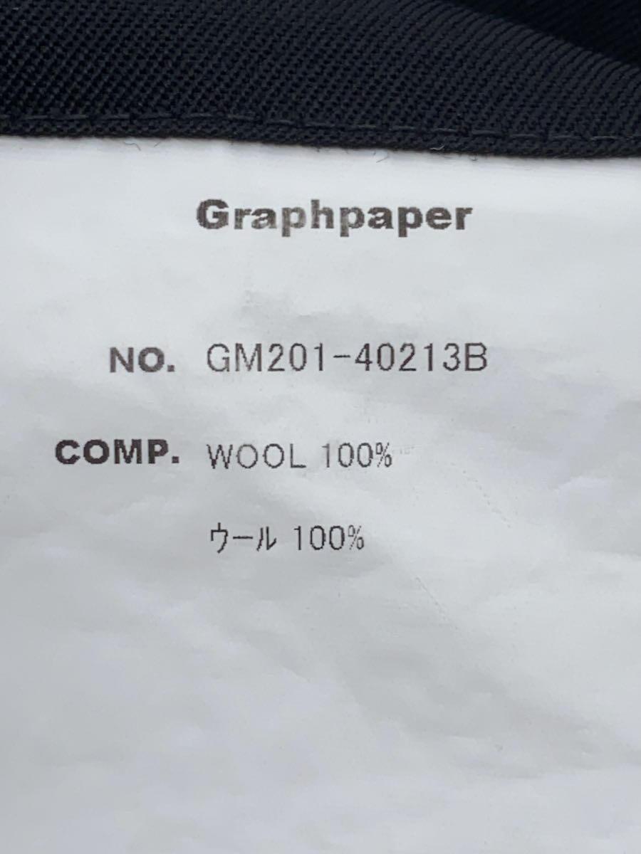 Graphpaper◆WOOL COOK PANTS/ボトム/FREE/ウール/BLK/無地/GM201-40213B_画像5