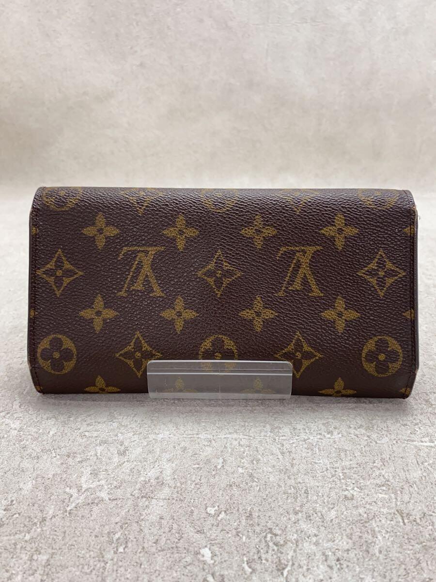 LOUIS VUITTON◆ポルト・トレゾール・インターナショナル_モノグラム・キャンバス_BRW/PVC/BRW/メンズ_画像2