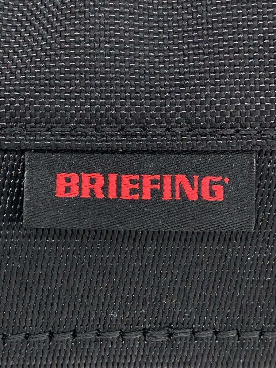 BRIEFING◆ショルダーバッグ/-/BLK/無地_画像5