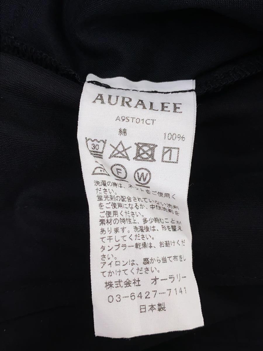 AURALEE◆オールインワン/5/コットン/BLK/無地/A9ST01CT/WASHED CAVALRY TWILL//_画像6