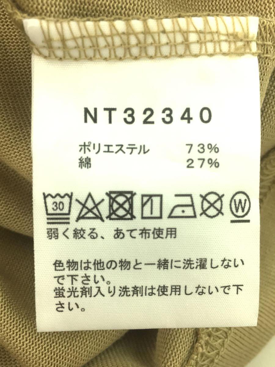 THE NORTH FACE◆Tシャツ_NT32340/XL/ポリエステル/ベージュ//_画像4