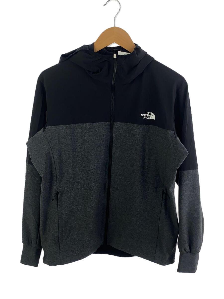 THE NORTH FACE◆APEX FLEX HOODIE_エイペックスフレックスフーディ/M/ナイロン/GRY_画像1