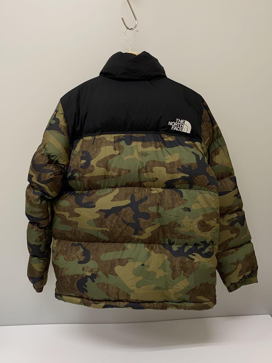 THE NORTH FACE◆NOVELTY NUPTSE JACKET_ノベルティーヌプシジャケット/XL/ナイロン/KHK/カモフラ_画像2