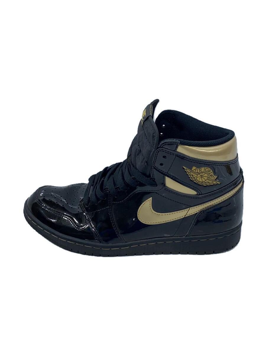 NIKE◆AIR JORDAN 1 RETRO HIGH OG_エア ジョーダン 1 レトロ ハイ OG/28.5cm/BLK_画像1