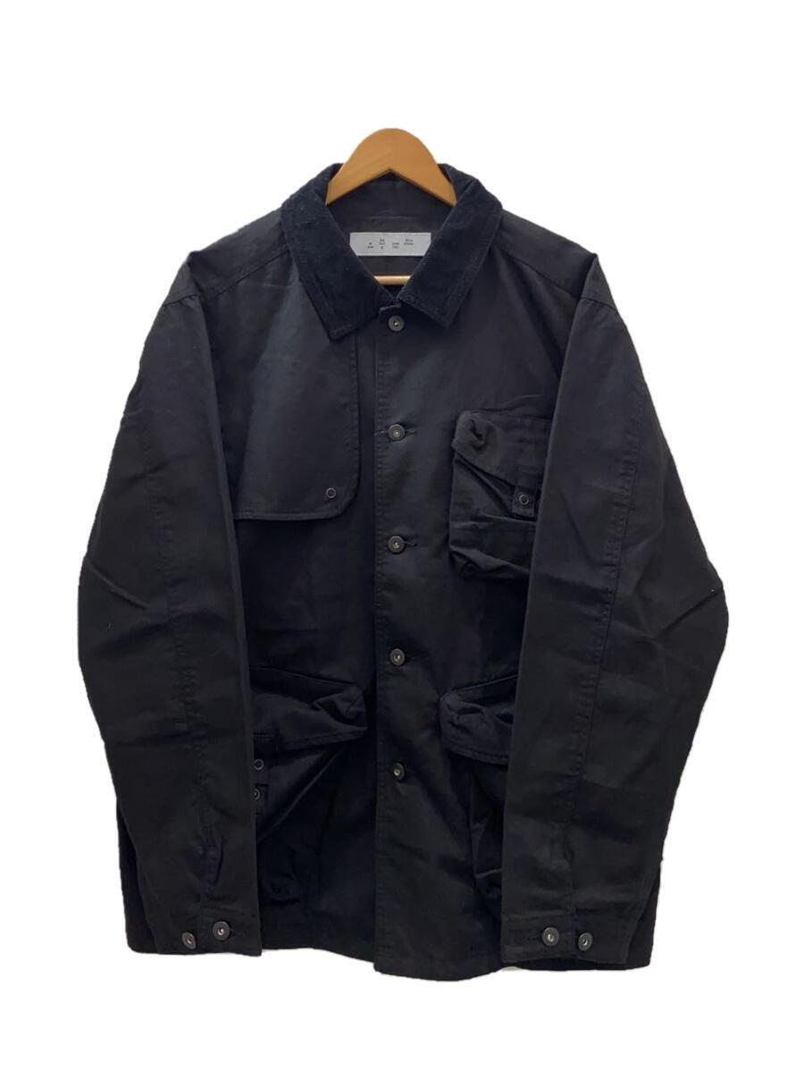 BAL◆24SS/MULTI POCKET CHORE JACKET/2/コットン/BLK/BAL-2090_画像1