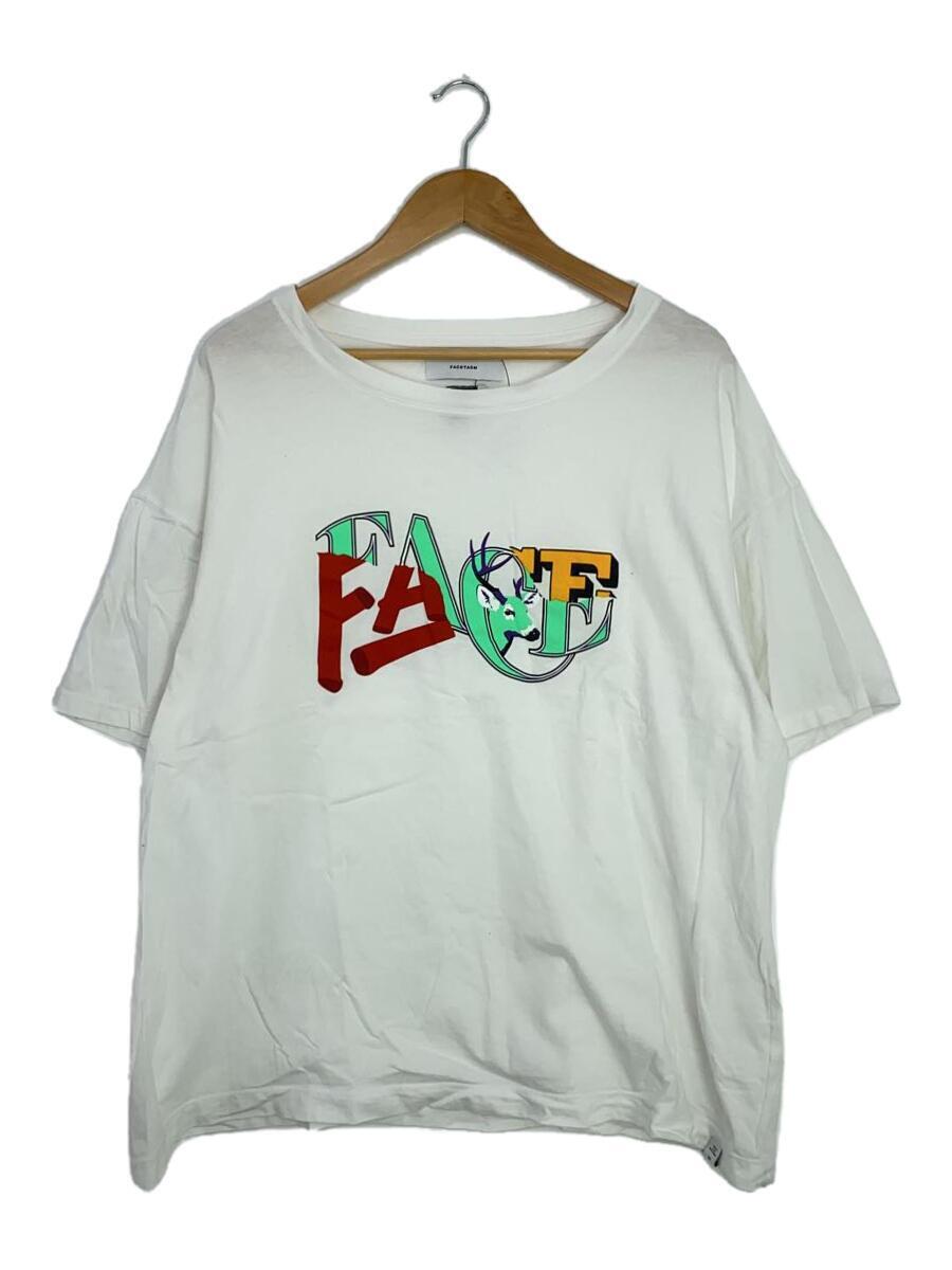 FACETASM◆Tシャツ/5/コットン/WHT//_画像1