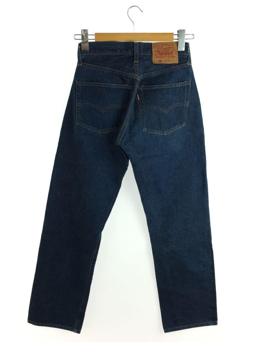 Levi’s◆501/刻印555/バレンシア工場/ビッグE/赤耳/黒カン/USA製/28/デニム/IDG//の画像2