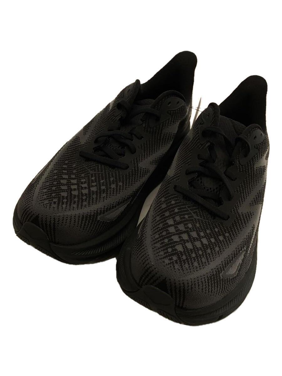 HOKA ONE ONE◆M CLIFTON 9 WIDE/27cm/BLK/1132210 BBLC/F27223C//_画像2