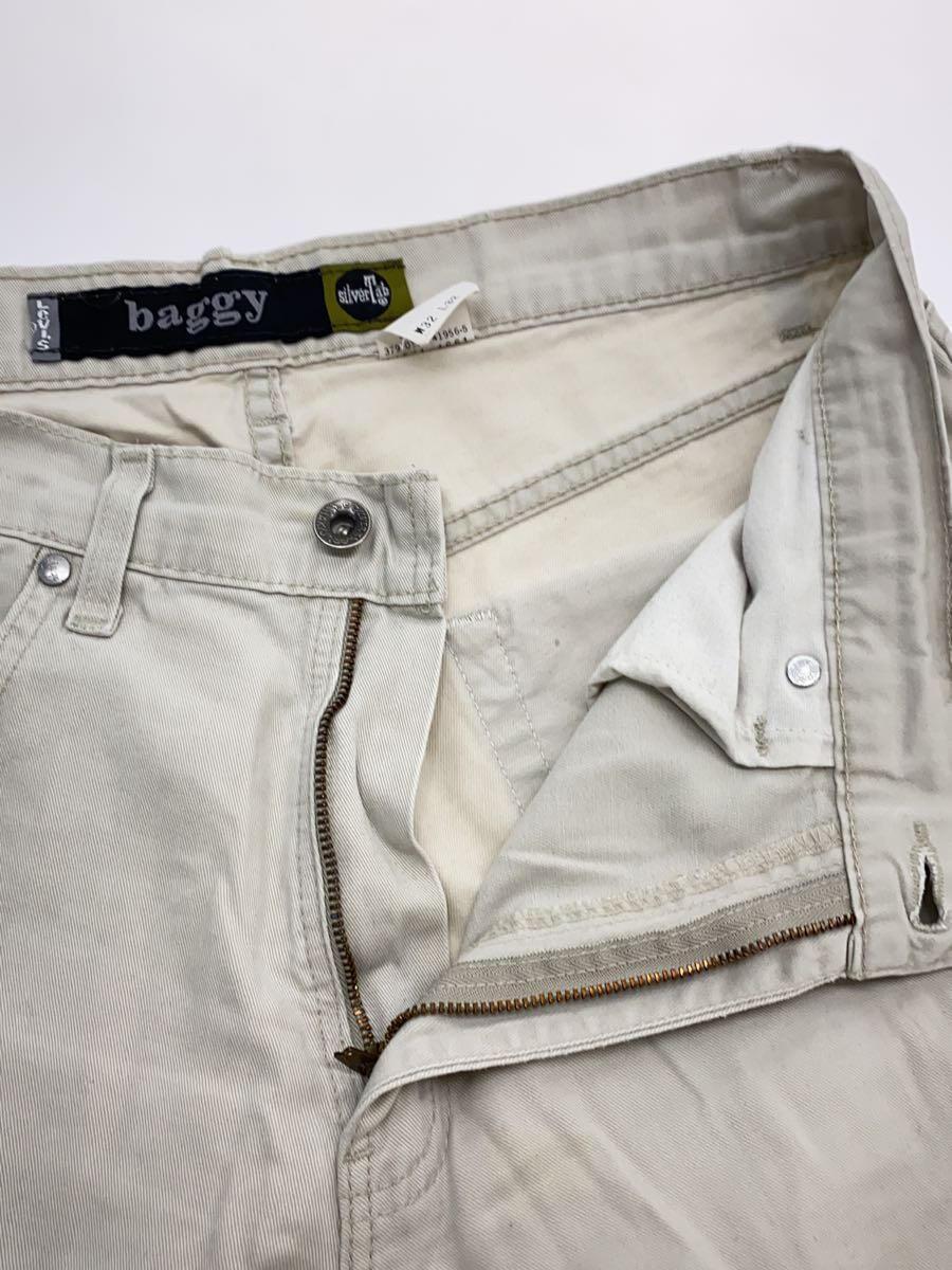 Levi’s SilverTab◆baggy/ボトム/32/コットン/WHT/無地//_画像3