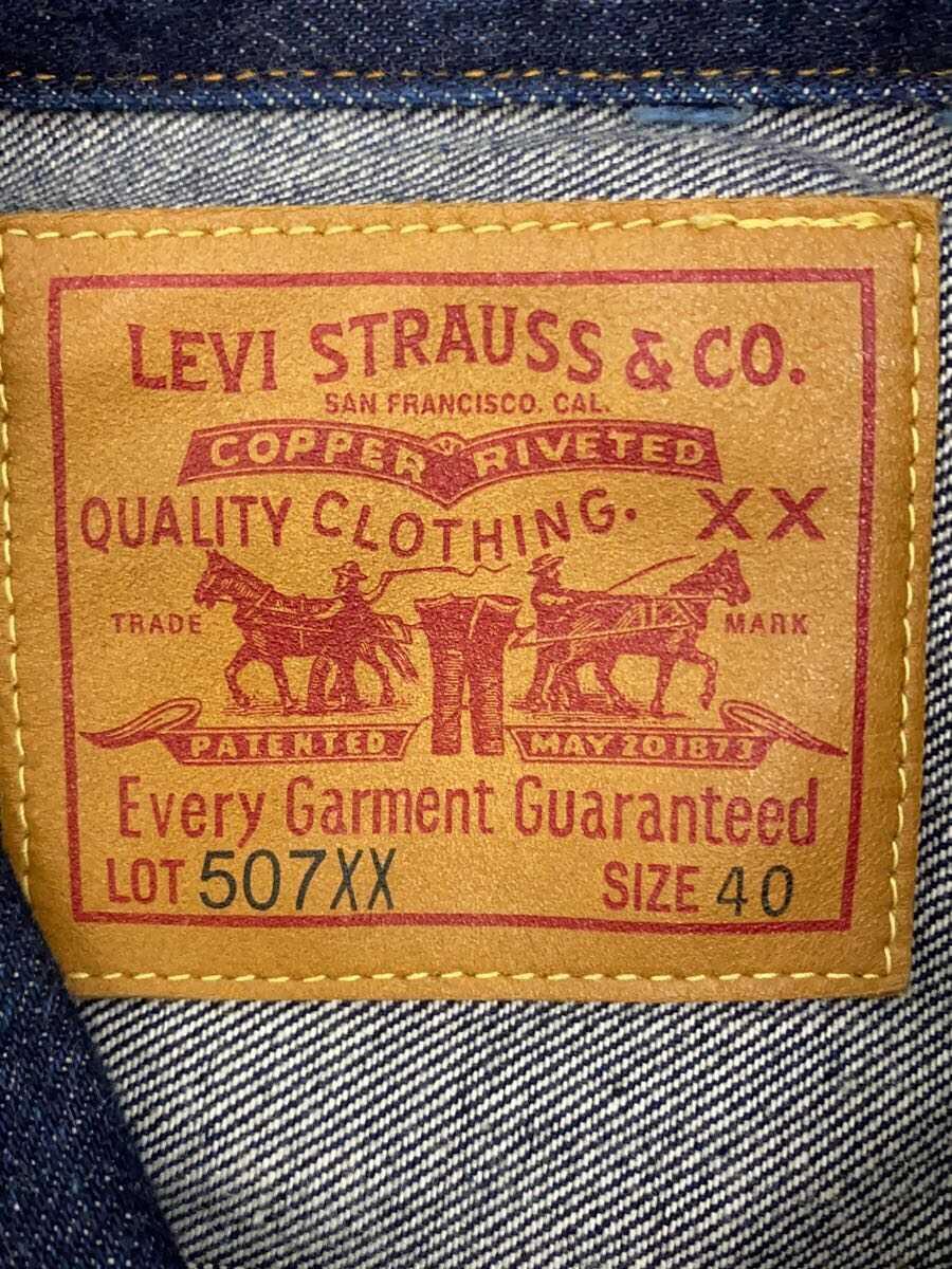 Levi’s Vintage Clothing◆Gジャン/40/コットン/IDG/PC9-70507-0062_画像3