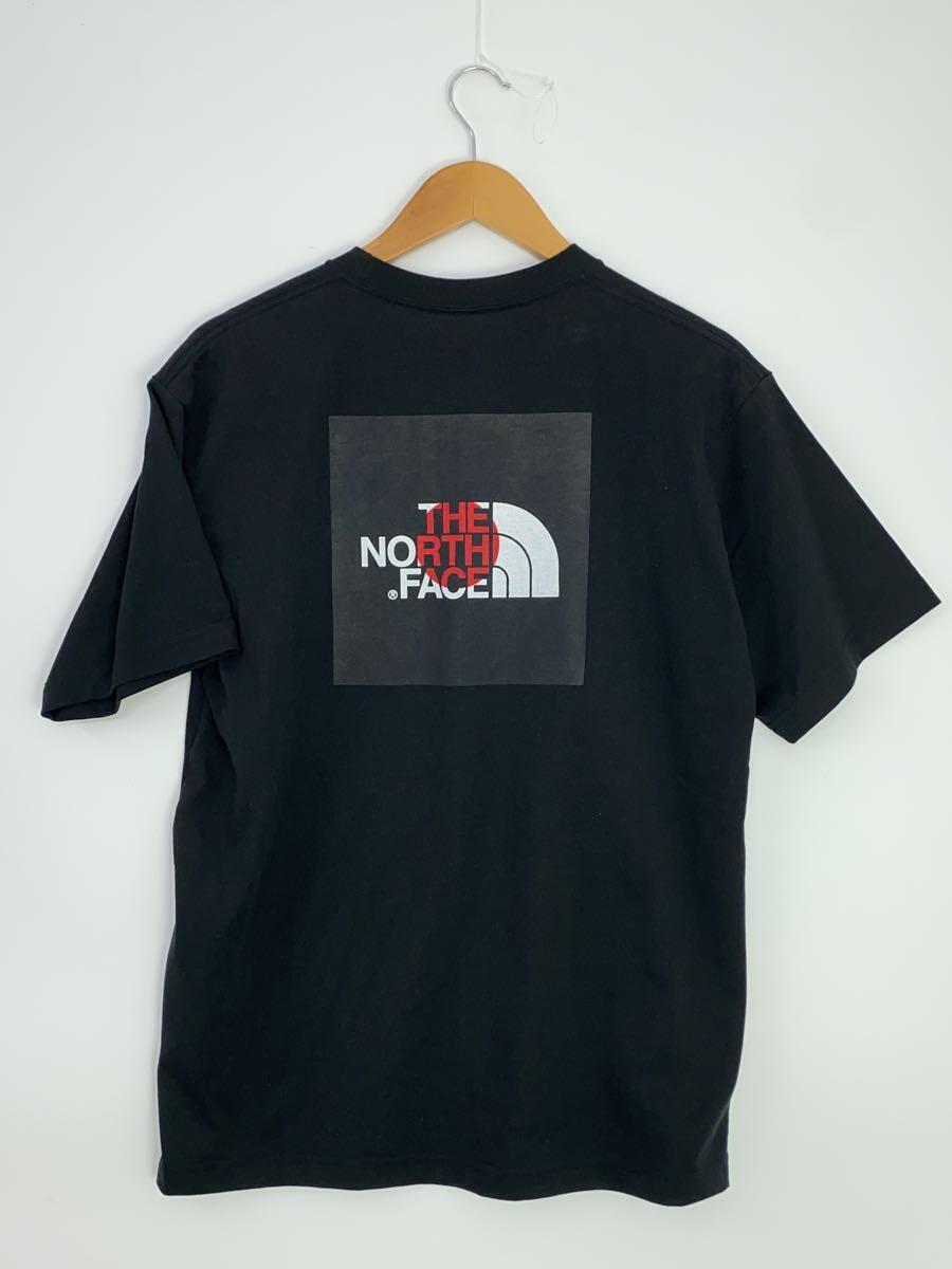 THE NORTH FACE◆Tシャツ/L/ポリエステル/BLK/無地_画像2