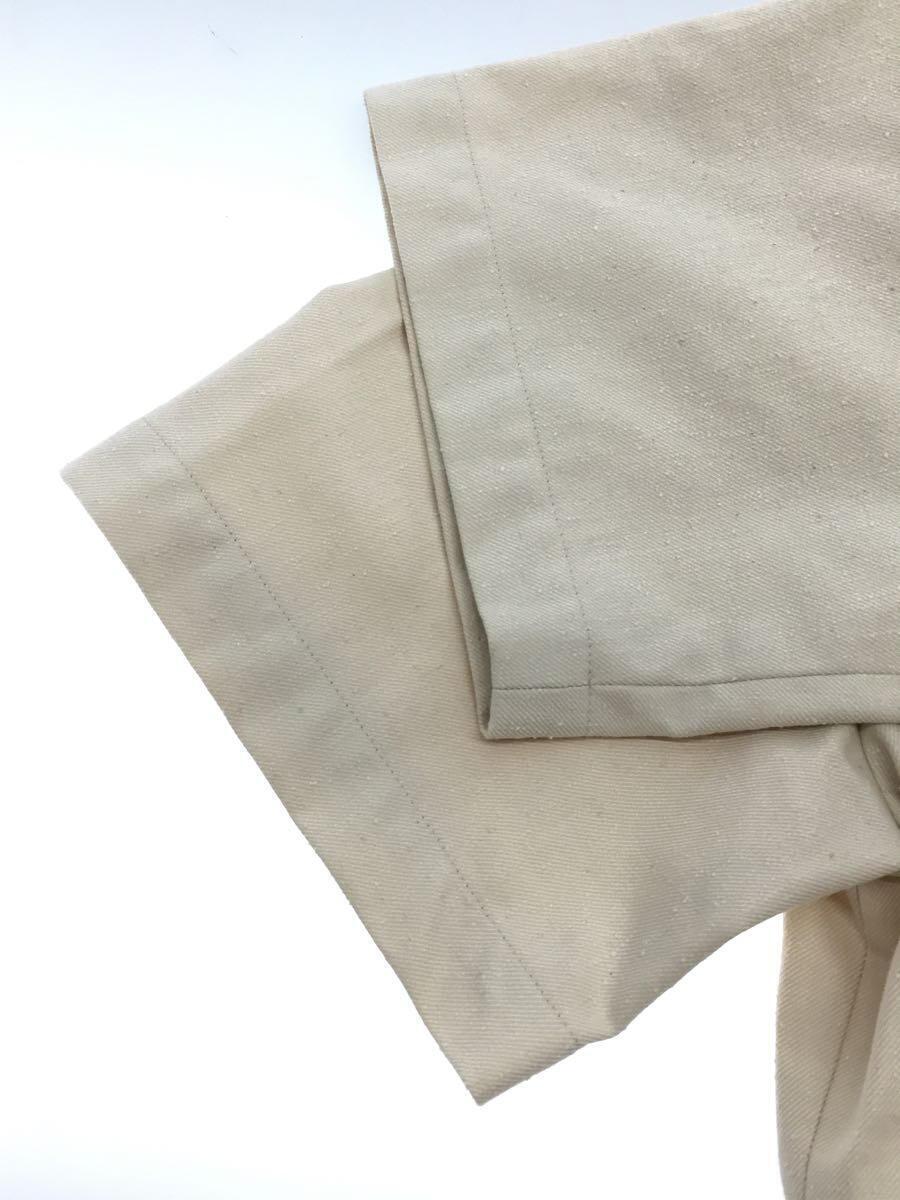 BOTTEGA VENETA◆21ss/Knotted Cotton Shirt In Beige/半袖シャツ/44/コットン/アイボリー_画像6