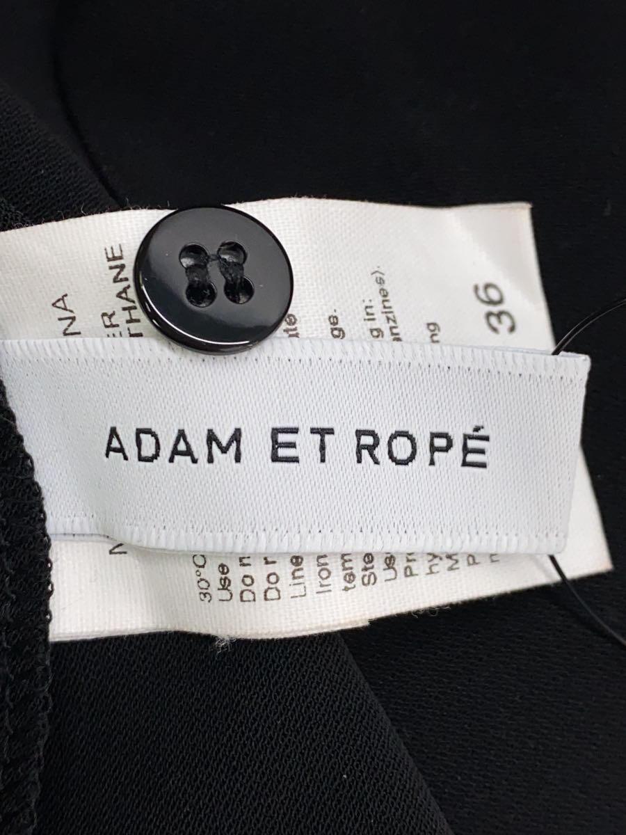 ADAM ET ROPE◆23AW/ボレロコンビフレアワンピース/36/ポリエステル/BLK/GAE-23100_画像3