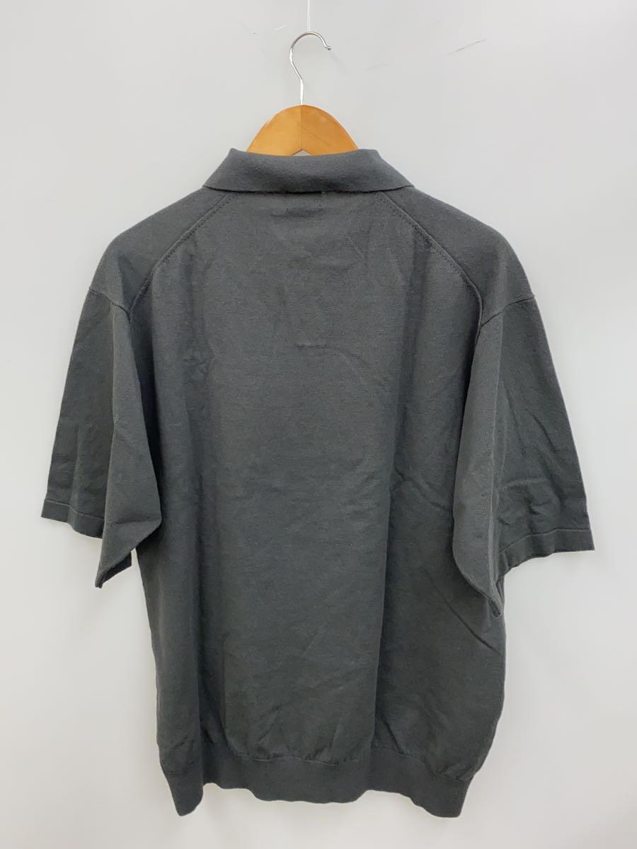 UNITED ARROWS green label relaxing◆ポロシャツ/XL/コットン/GRY/無地/3218-199-0268-1990_画像2