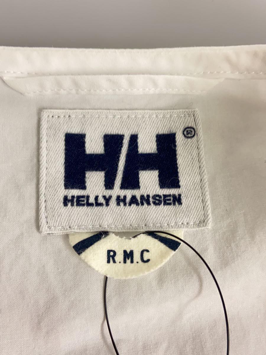 HELLY HANSEN◆シップアッププルオーバーシャツ/L/コットン/WHT/HD41703_画像3