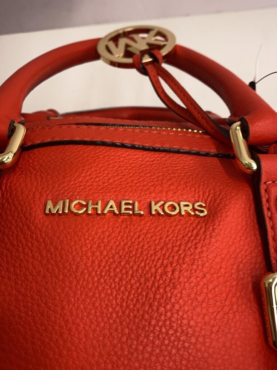 MICHAEL KORS◆ショルダーバッグ/-/RED_画像5