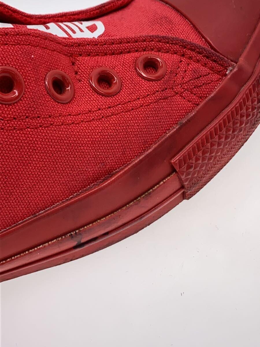 CONVERSE◆ローカットスニーカー/27.5cm/RED/キャンバス/1SC930_画像6