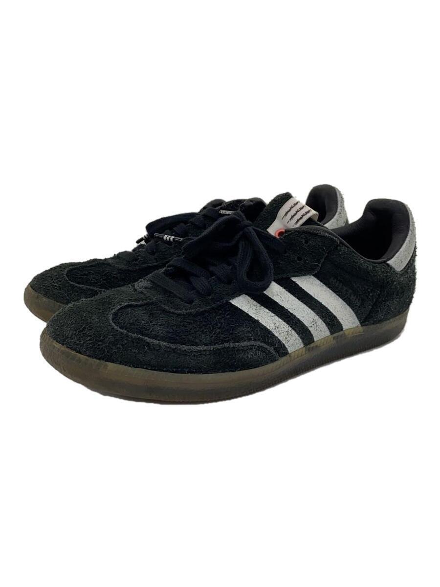 adidas◆ローカットスニーカー/25.5cm/BLK/スウェード/BA9062/LIVE STOCK/サンバ_画像1