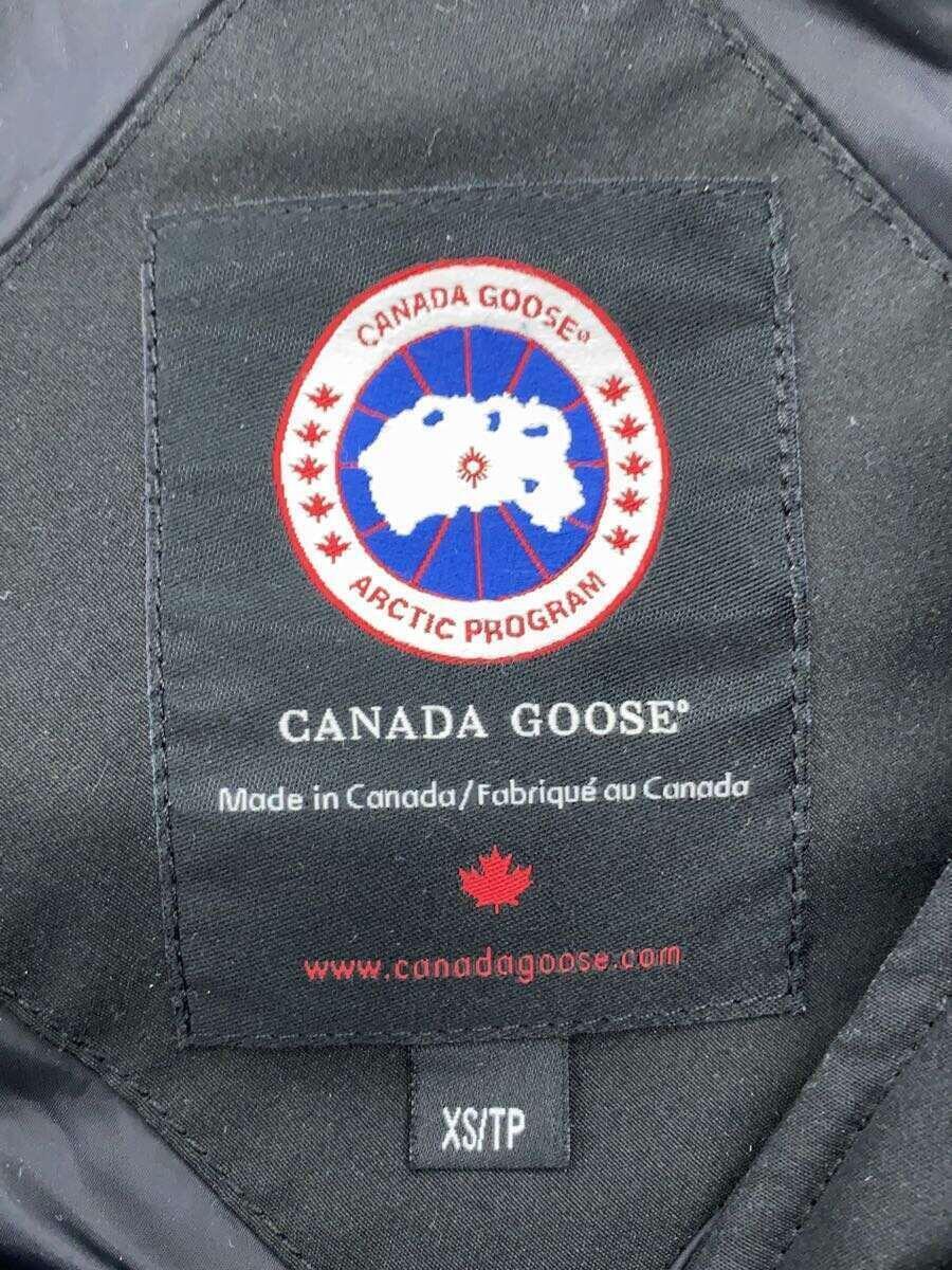 CANADA GOOSE◆ダウンジャケット/XS/コヨーテファーポリエステル/BLK/3802L_画像3