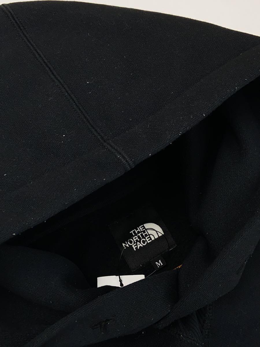 THE NORTH FACE◆SQUARE LOGO HOODIE_スクエアロゴフーディー/M/ポリエステル/BLK/ノースフェイス/パーカー_画像9