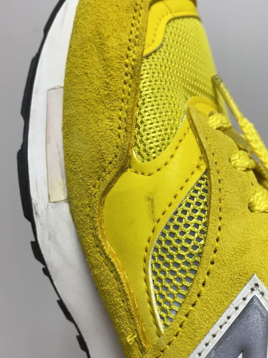 NEW BALANCE◆ローカットスニーカー/UK8/YLW/スウェード/ｍ1500pop_画像6