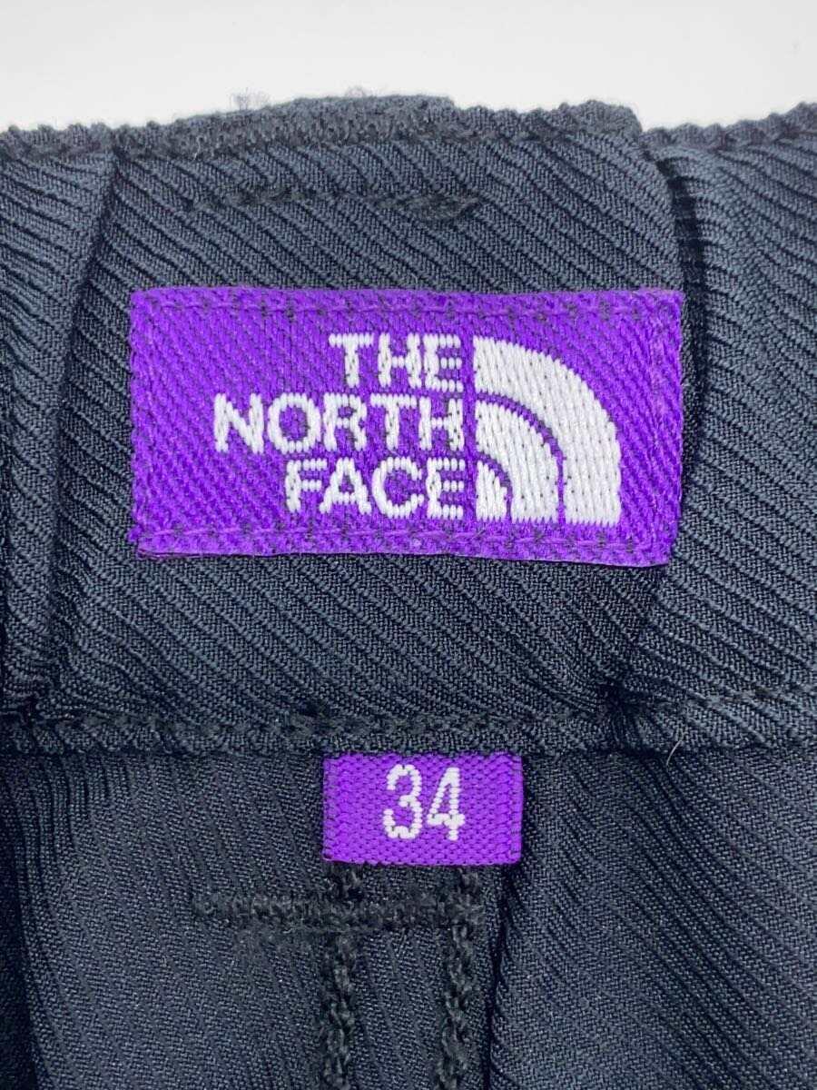 THE NORTH FACE PURPLE LABEL◆フィールドベイカーパンツ/ボトム/34/ポリエステル/BLK/無地/nt5356n_画像4