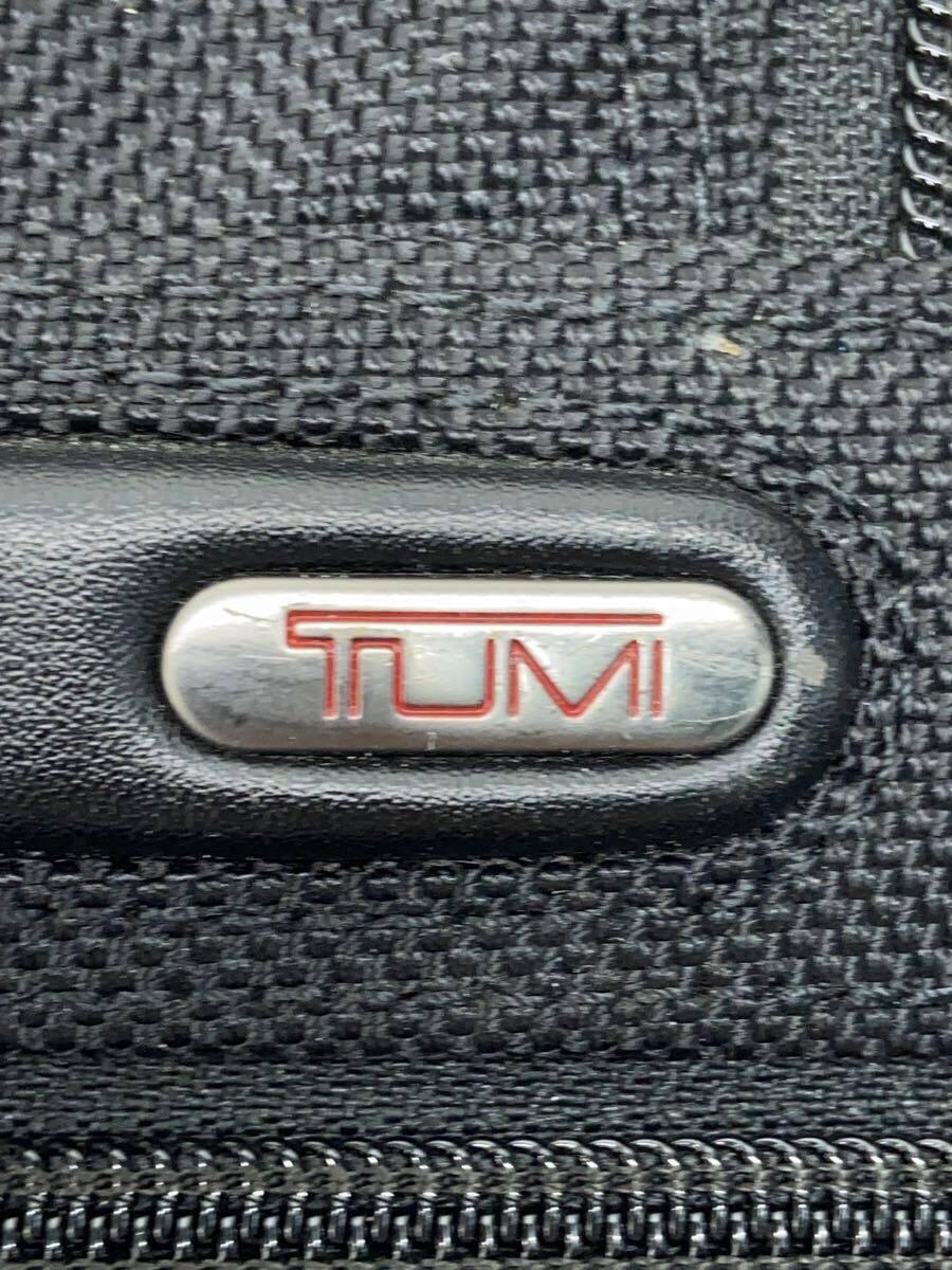 TUMI◆ショルダーバッグ/-/BLK/無地/GEN4_画像5