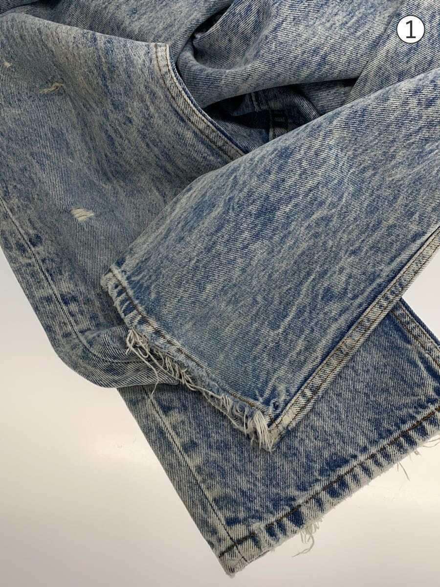 Levi’s◆ボトム/32/デニム/IDG/501-0109/90s/501/ケミカルウォッシュ_画像5