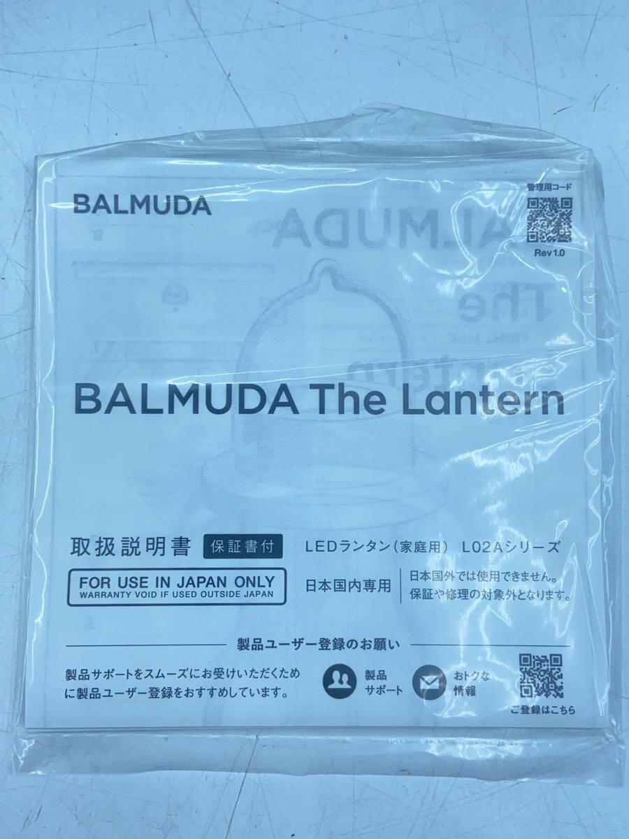 BALMUDA◆LEDランタン The Lantern L02A-BK [ブラック]/デンキ/箱付属_画像7