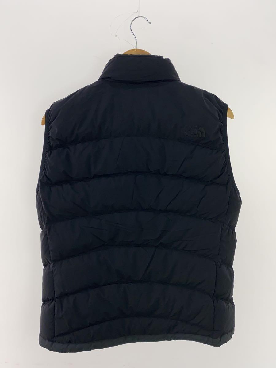 THE NORTH FACE◆ACONCAGUA VEST_アコンカグアベスト/M/ナイロン/BLK/無地_画像2