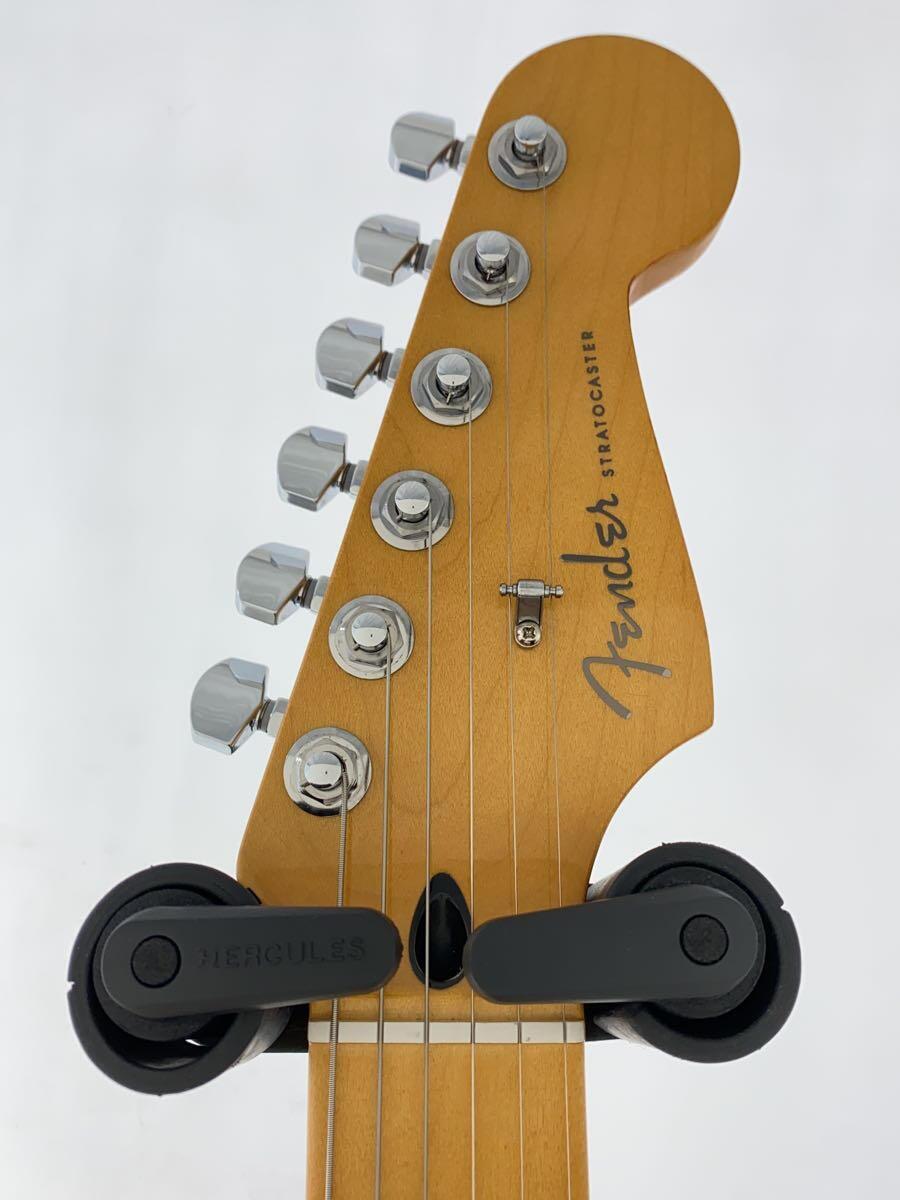 Fender Mexico◆PLAYER PLUS STRAT/2022年製/エレキギター/ストラトキャスター/SSS/イエロー/レッド//_画像3