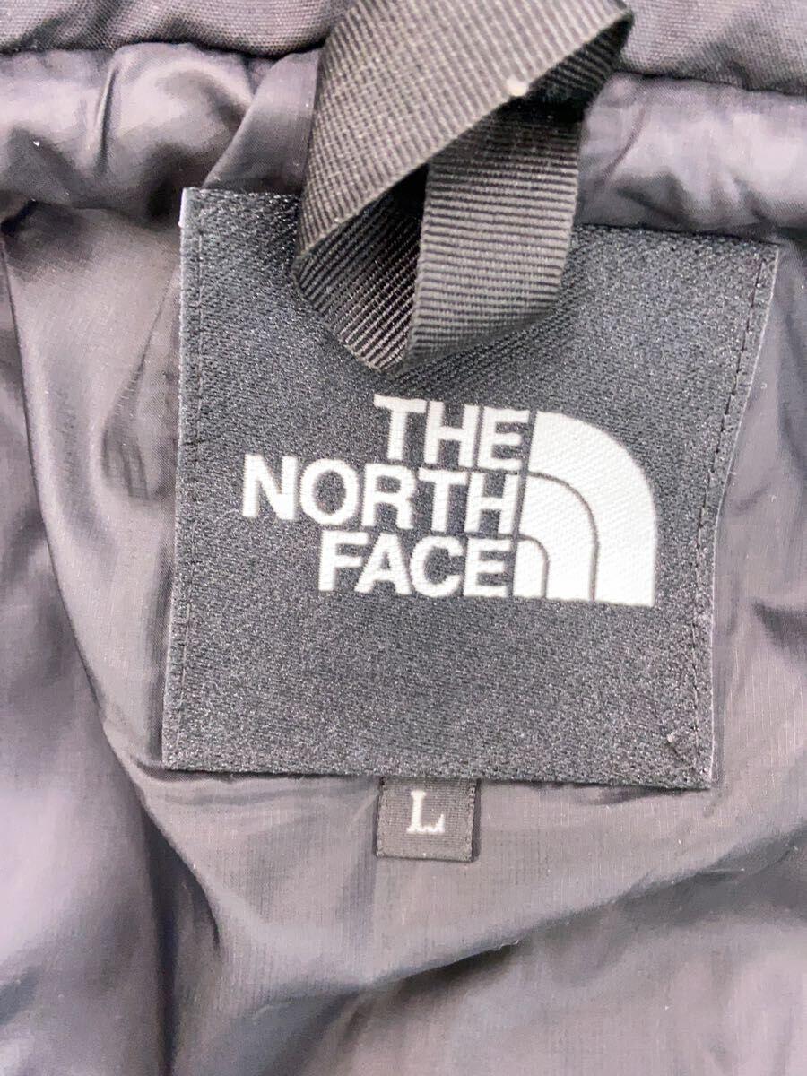 THE NORTH FACE◆YAKKIN JACKET_ヤッキンジャケット/L/ナイロン/BLK/無地_画像3