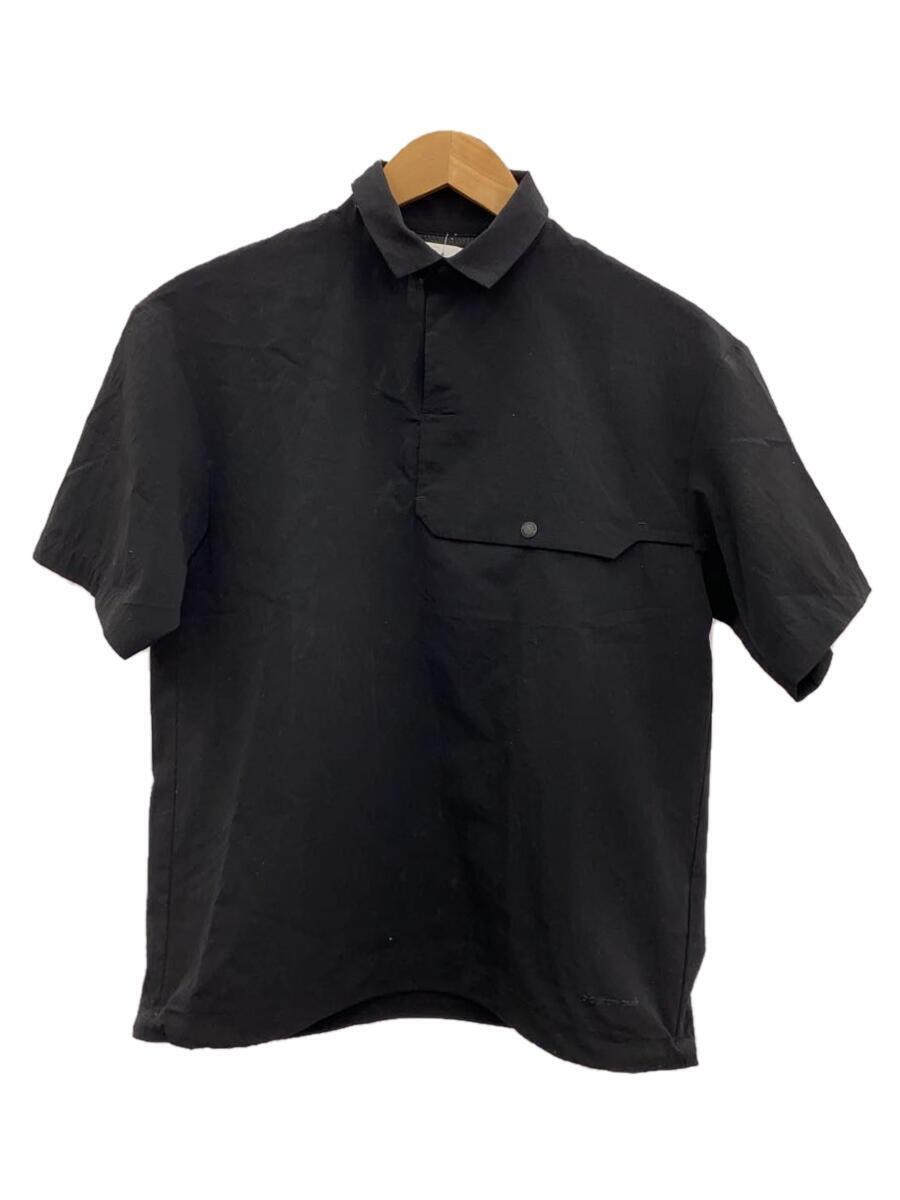 snow peak◆Quick Dry Polo Shirt/1/ポリエステル/BLK/SH-22SU001_画像1