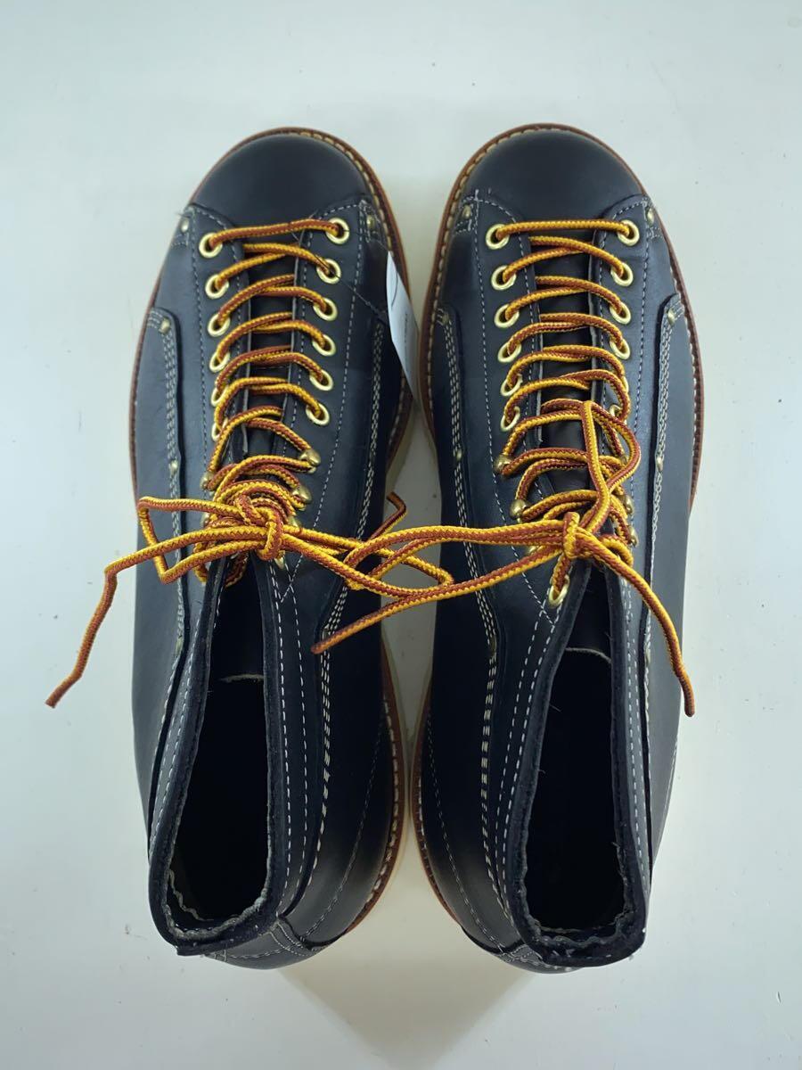 Thorogood◆ROOFER BOOTS/ルーファーブーツ/モンキーブーツ/US9.5/ブラック/レザー/814-6233_画像3