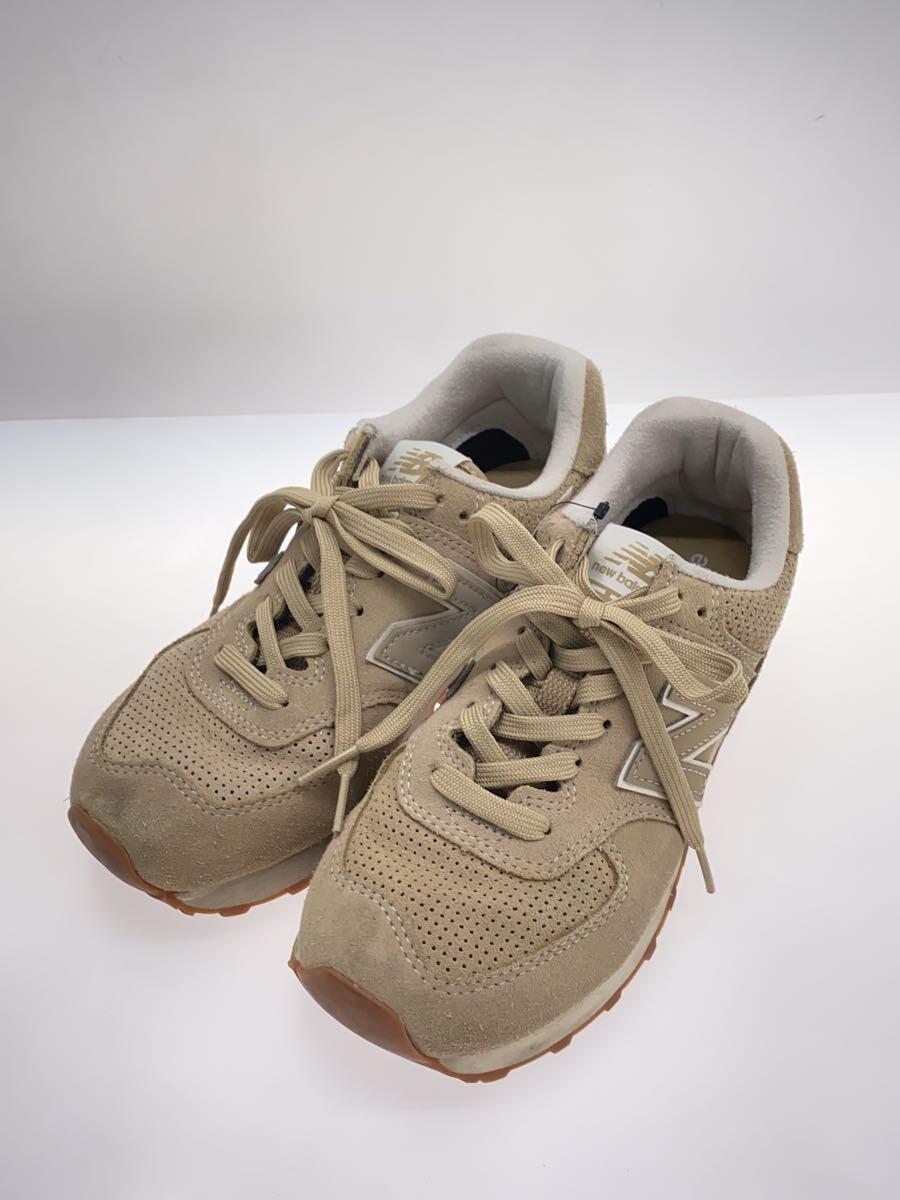 NEW BALANCE◆ローカットスニーカー/23.5cm/BEG/ML574ESF_画像2