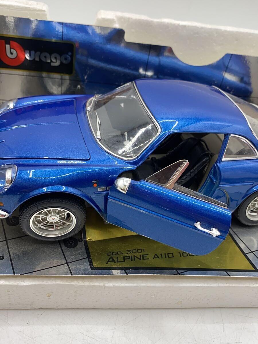 burago/ミニカー/BLU/ ALPINE A110 1600S 1971(ブルーメタリック) [3001]_画像6