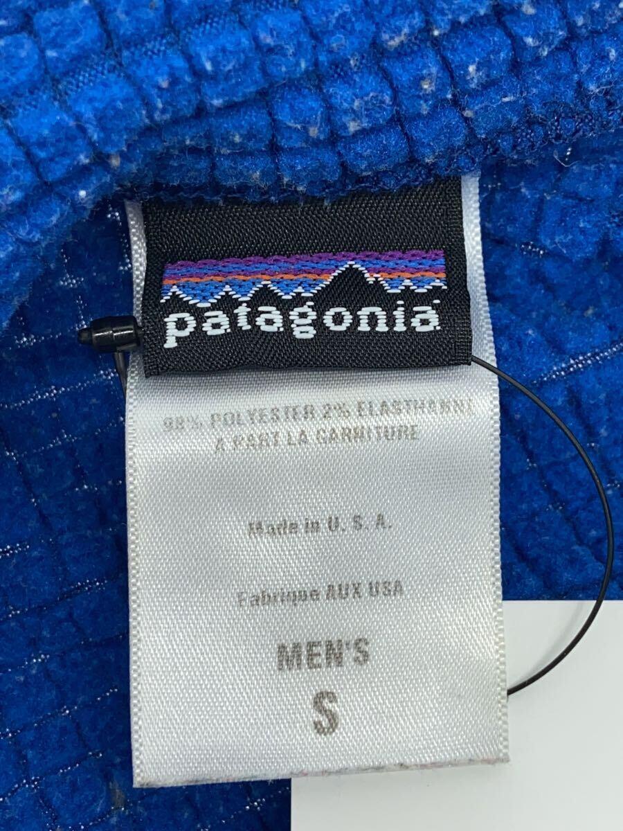 patagonia◆R1プルオーバー/USA製/STY40104F6/トップス/S/ポリエステル/BLU_画像3