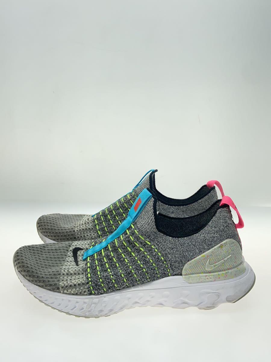 NIKE◆REACT PHANTOM RUN FLY KNIT 2_リアクト ファントムラン フライニット 2/28cm/GRY_画像1