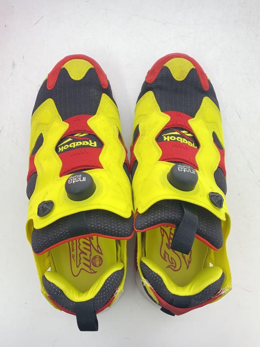 Reebok◆INSTA PUMP FURY OG CITRON/26.5cm/イエロー_画像3