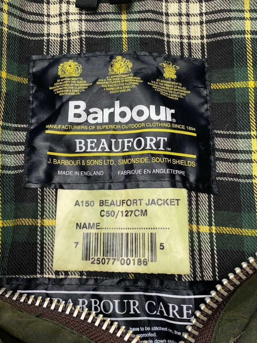 Barbour◆オイルドジャケット/BEAUFORT/ビューフォート/C50/127CM/A150_画像3